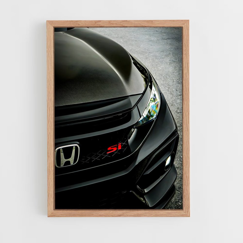 Poster Civic Honda (vue 4)